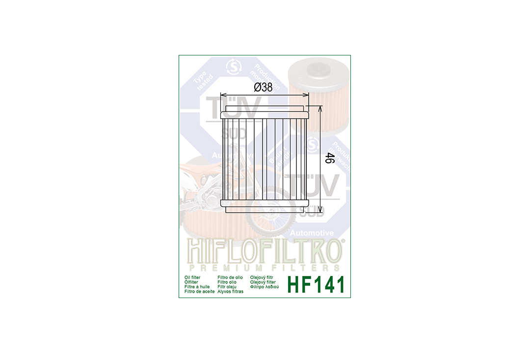 HIFLO Ölfilter HF141 Yamaha
