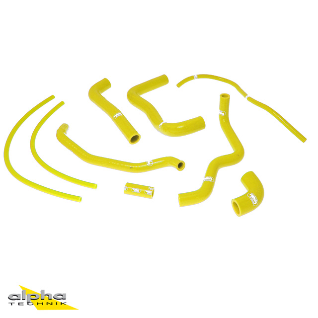 Siliconschlauch Kit gelb f. Aprilia RSV1000R/Tuono