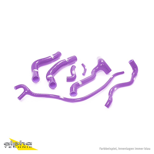 Siliconschlauch Kit violett Aprilia Dorsoduro SMV7