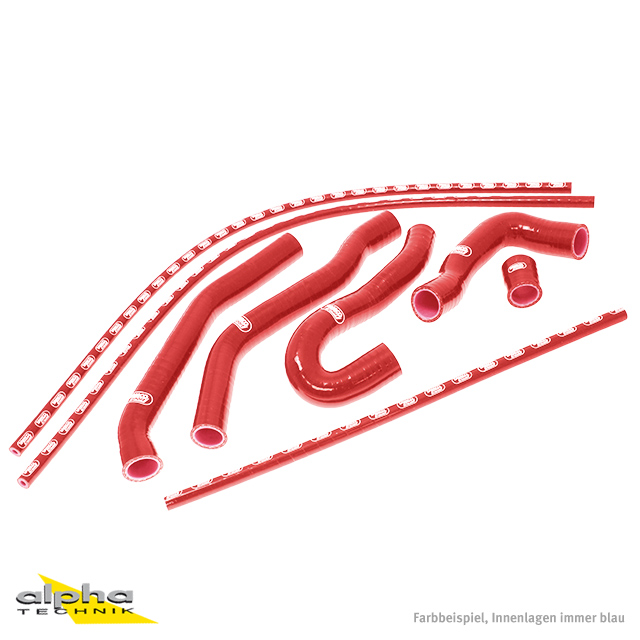 Siliconschlauch Kit rot für Benelli TNT899/1130