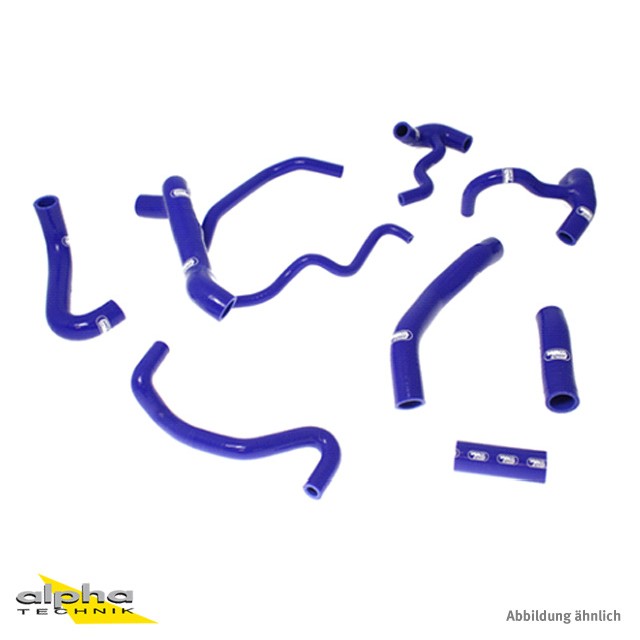 Siliconschlauch Kit blau Ducati Streetfighter
