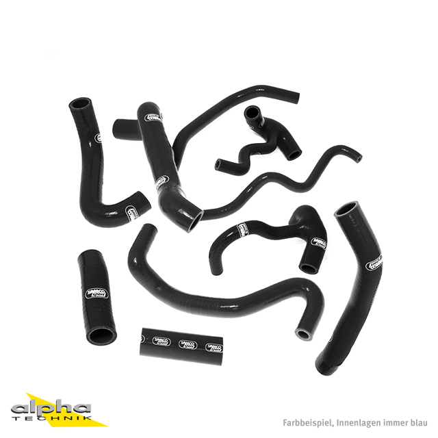 Siliconschlauch Kit schwarz Ducati Streetfighter