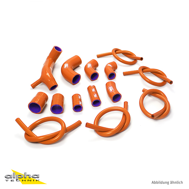 Siliconschlauch Kit orange Ducati DesmosediciRR´08