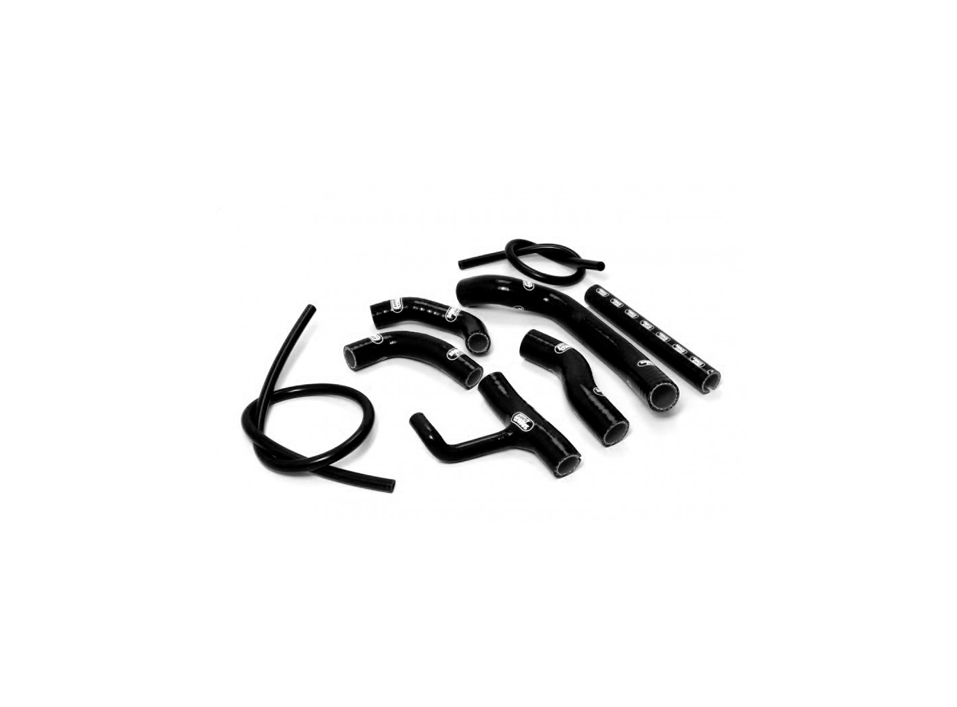 Siliconschlauch Kit schwarz Ducati Hypermotard