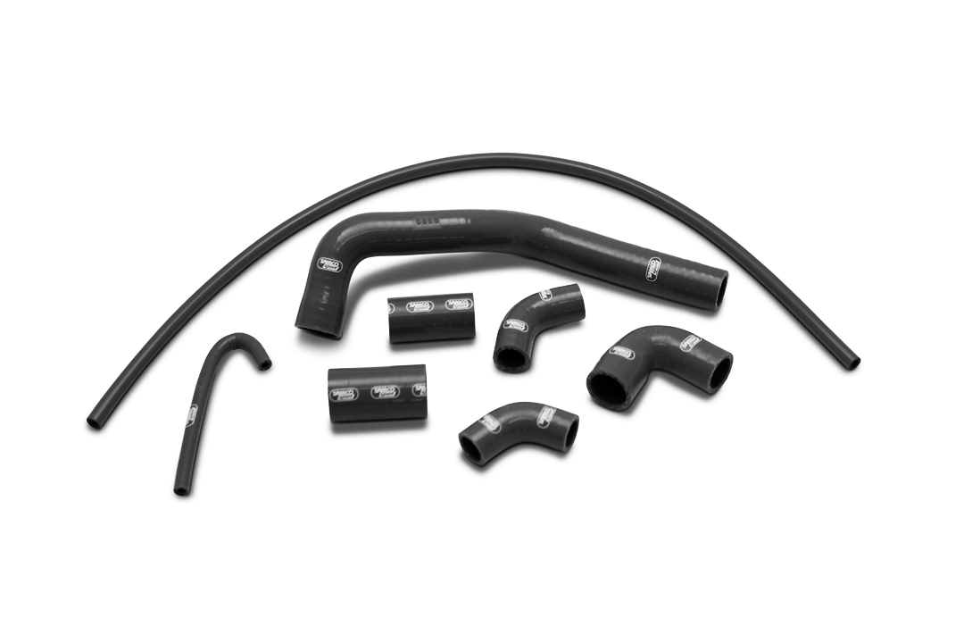 SAMCO SPORT Siliconschlauch Kit schwarz für Ducati