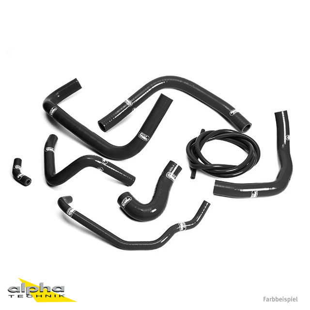 Siliconschlauch Kit schwarz Honda CBR900RR, SC33