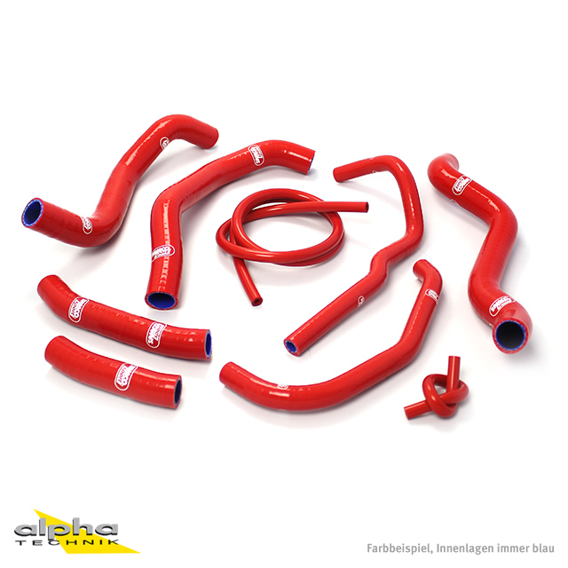 Siliconschlauch Kit rot für Honda CB1300, SC54
