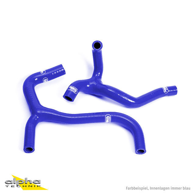 Siliconschlauch Kit blau f Honda CRF450R, 2003-´04