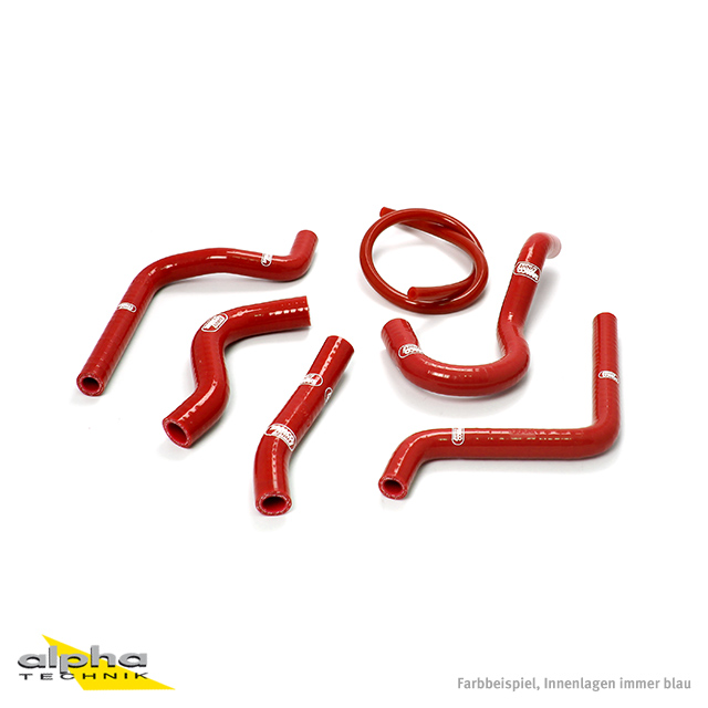 Siliconschlauch Kit rot für Honda CR125R, 2003-´04