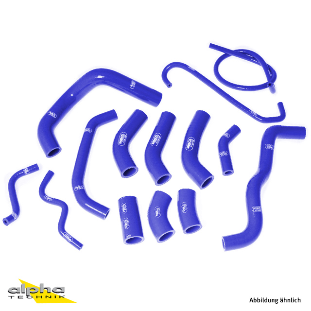 Siliconschlauch Kit blau f. Honda CBR1000RR, 06-07