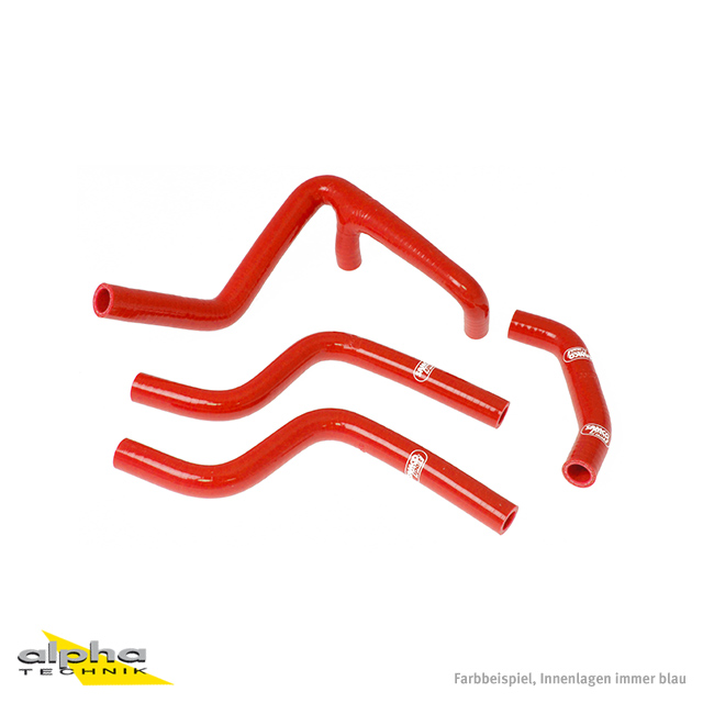 Siliconschlauch Kit rot Husq. CR250/360,WR250/360
