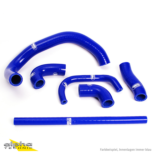 Siliconschlauch Kit blau für Kawasaki ZX9R, ZX900B