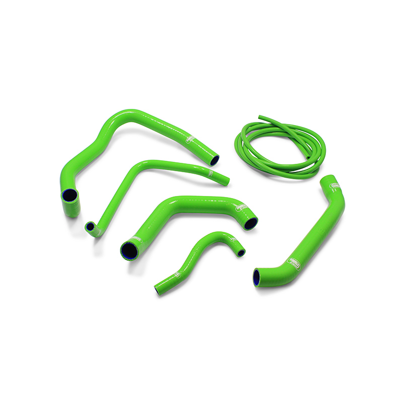 Siliconschlauch Kit grün Kawasaki GTR1400, 2010-16
