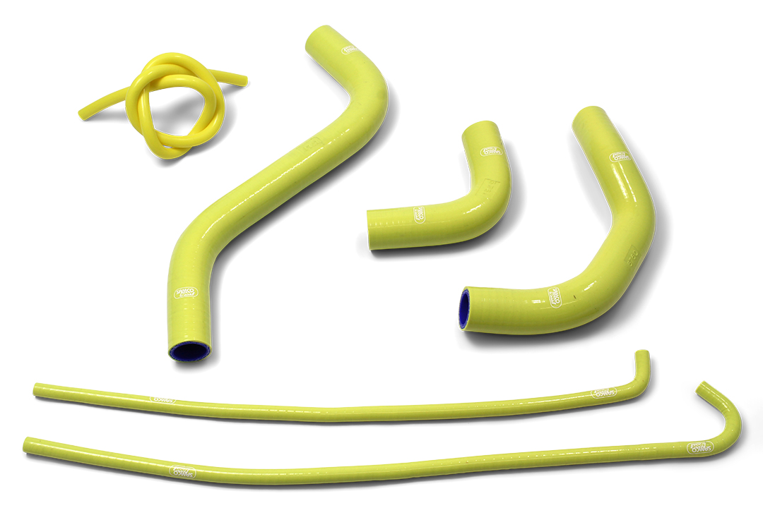 Siliconschlauch Kit gelb Kawasaki Z900/RS, 2017-23