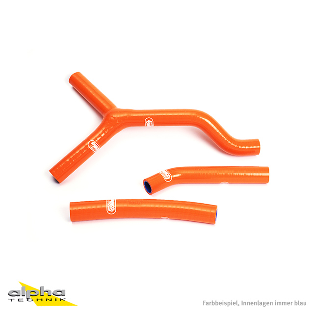 Siliconschlauch Kit orange KTM SX / EXC / XC-W