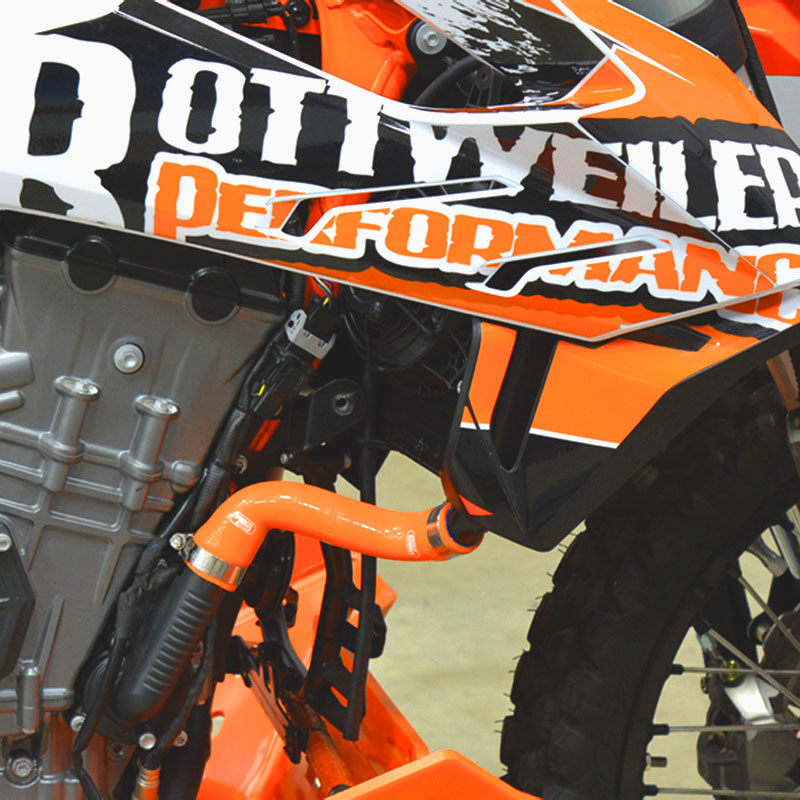 Siliconschlauch Kit orange KTM und Husqvarna
