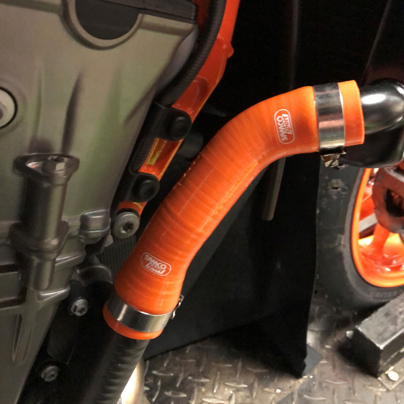 Siliconschlauch Kit orange KTM 890 Duke R, 2020-24