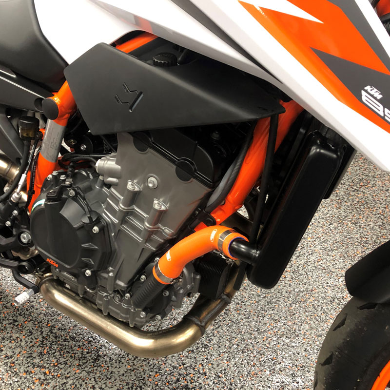 Siliconschlauch Kit orange KTM 890 Duke R, 2020-24
