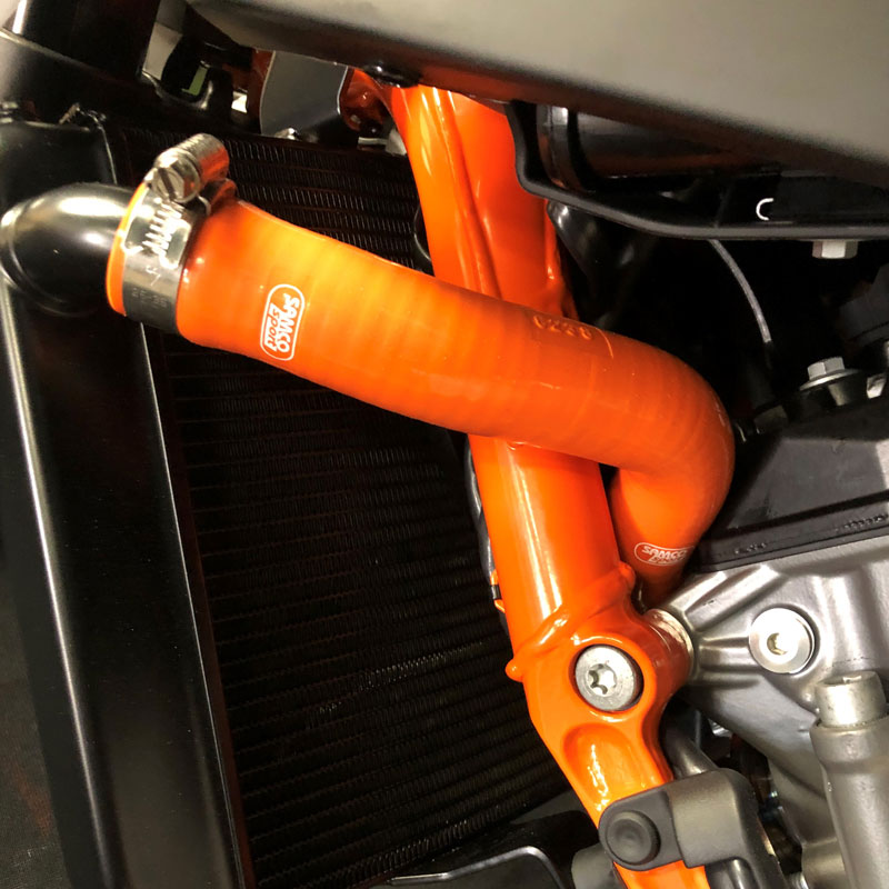 Siliconschlauch Kit orange KTM 890 Duke R, 2020-24