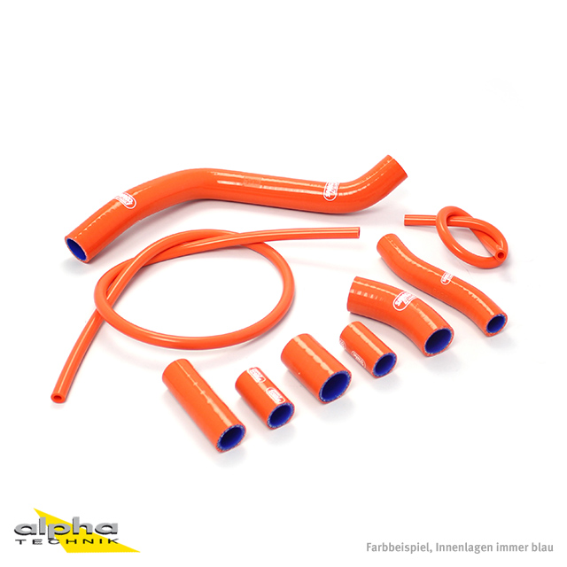 Siliconschlauch Kit orange KTM KTM 950 SM/Enduro