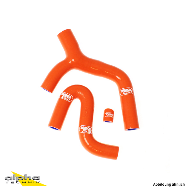 Siliconschlauch Kit orange KTM EXCR / EXCF / XCW