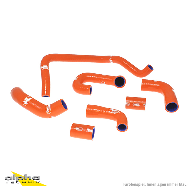 Siliconschlauch Kit orange KTM 990 Super Duke R