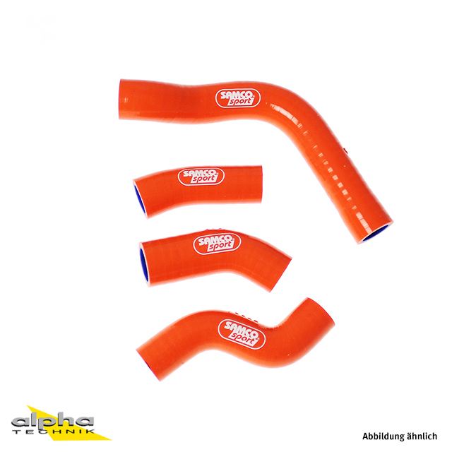 Siliconschlauch Kit orange KTM und Husqvarna