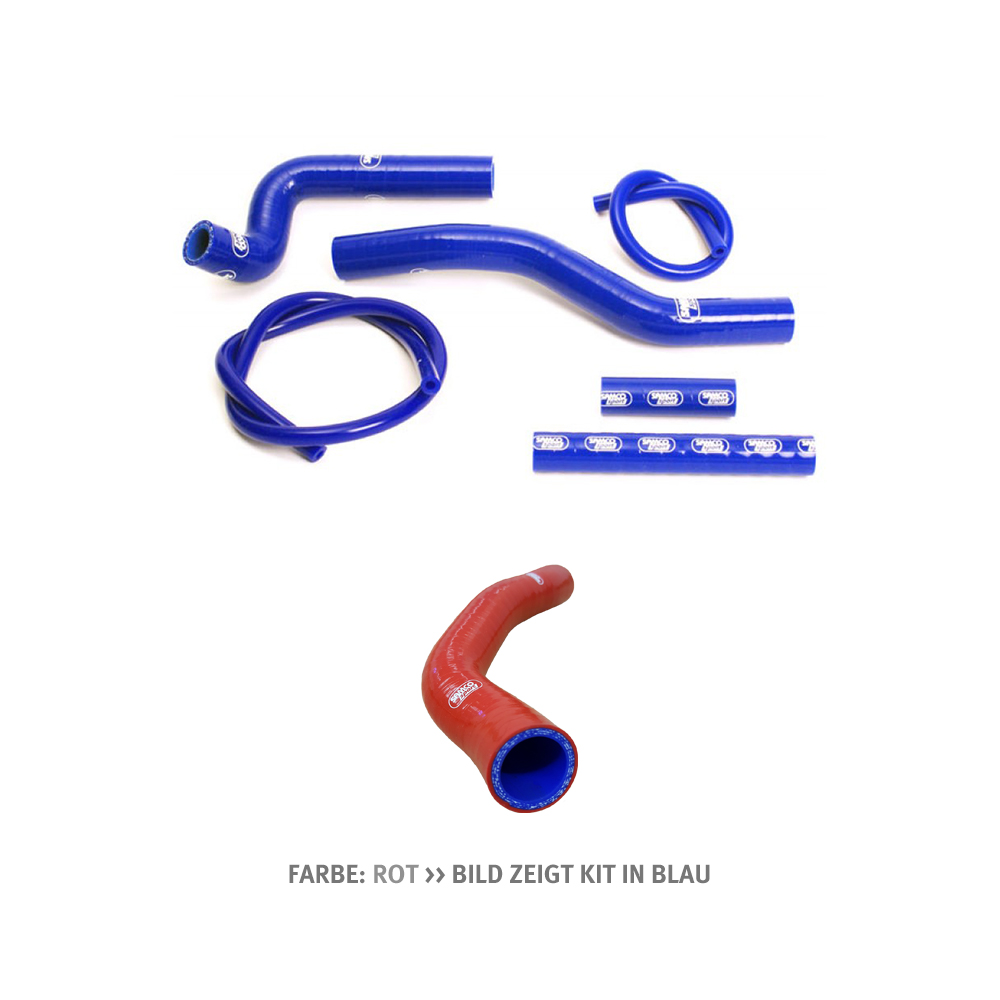 Siliconschlauch Kit rot für Suzuki RM125 (2-Takt)