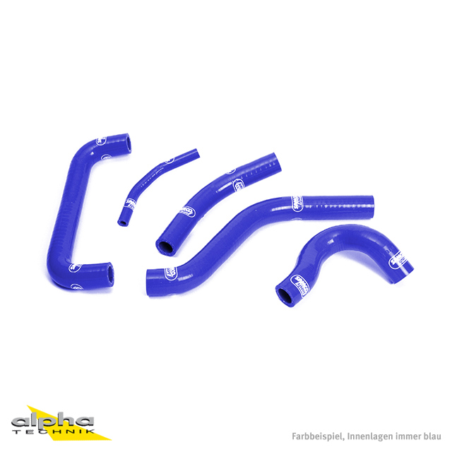 Siliconschlauch Kit blau f. Suzuki RMZ450, 2004-05