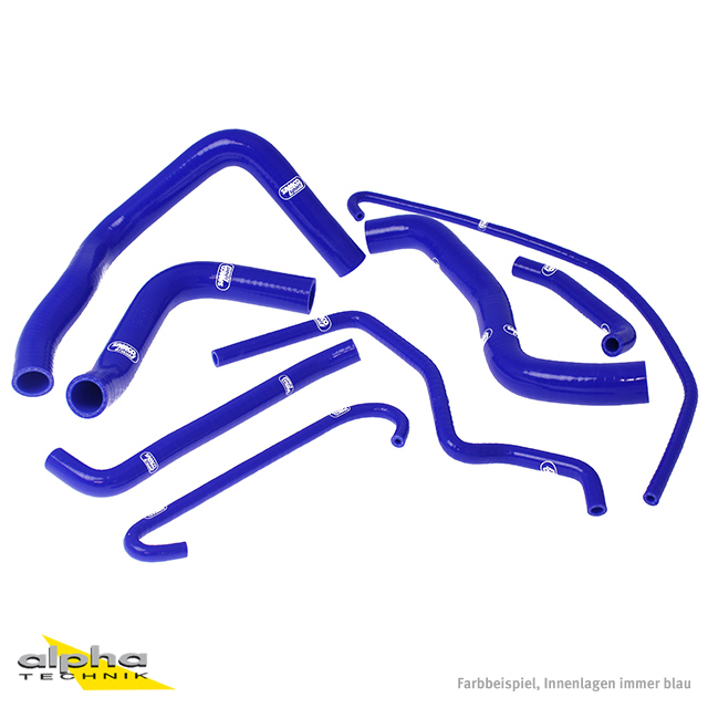 Siliconschlauch Kit blau Suzuki GSXR600/750, 06-10
