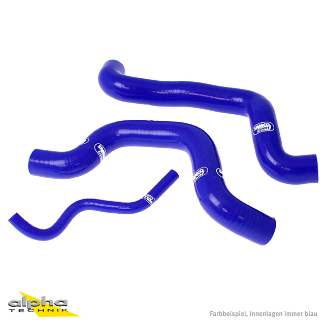 Siliconschlauch Kit blau für Suzuki SV650, 2003-14