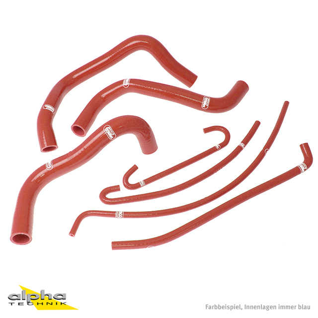 Siliconschlauch Kit rot für Suzuki GSXR1000, WVCY