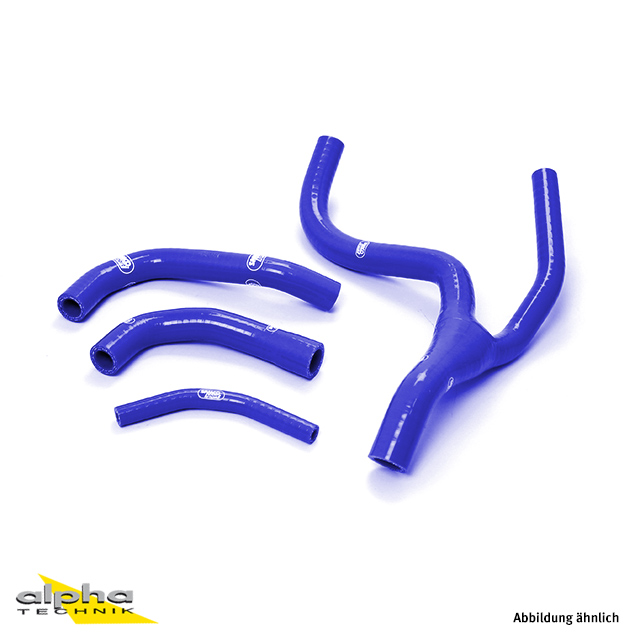 Siliconschlauch Kit blau Suzuki RMZ250, 2013-18