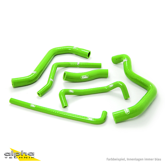 Siliconschlauch Kit grün Suzuki GSR600/750