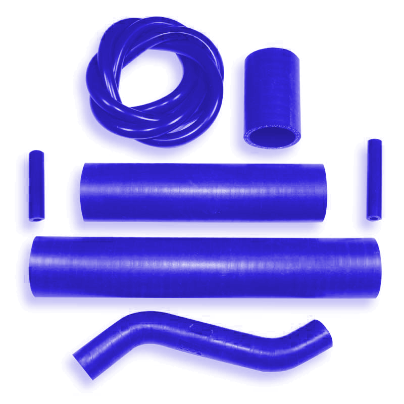 Siliconschlauch Kit blau für Suzuki GT750, 1972-77