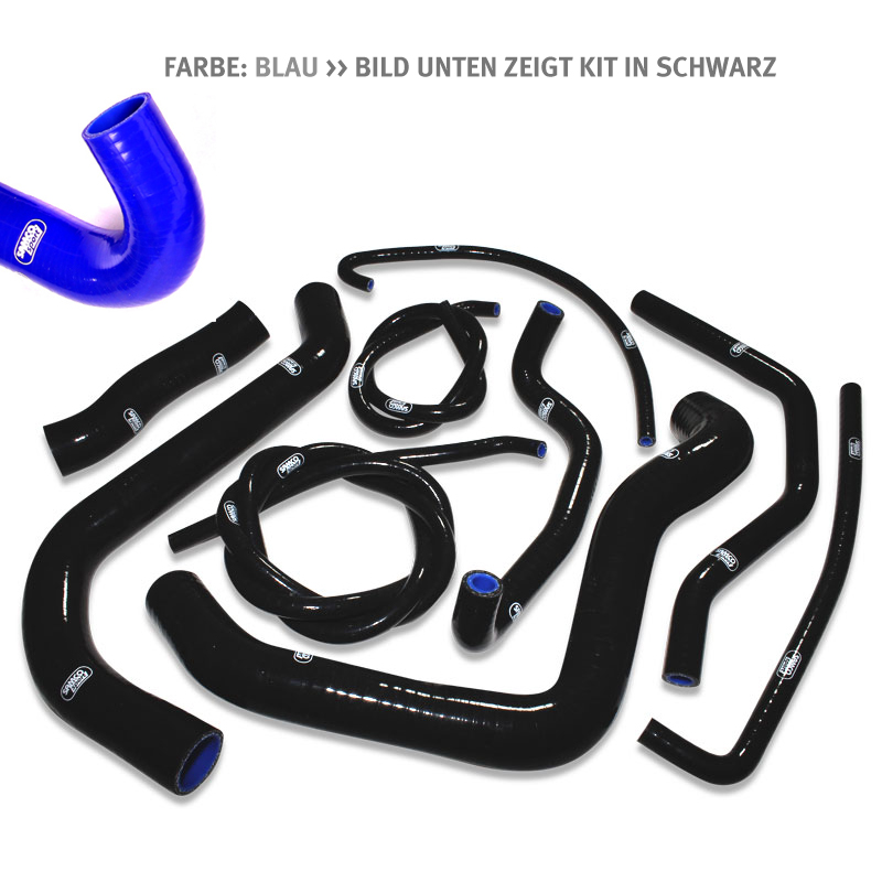 Siliconschlauch Kit blau Suzuki GSX-S 750(Z),17-24