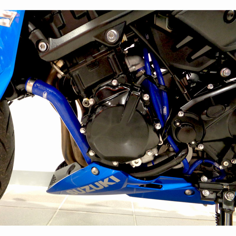 Siliconschlauch Kit blau Suzuki GSX-S 750(Z),17-24