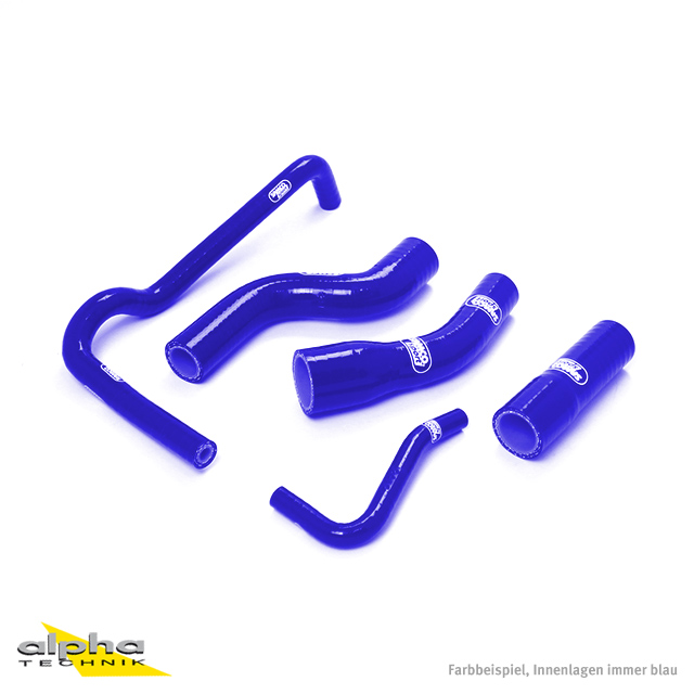 Siliconschlauch Kit blau für Triumph Rocket III