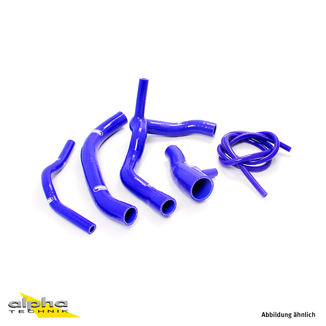 Siliconschlauch Kit blau Triumph TT600/Speed Four