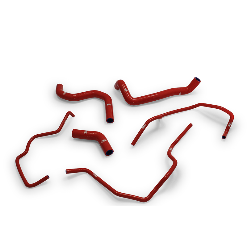 Siliconschlauch Kit rot Triumph Street Triple R/S