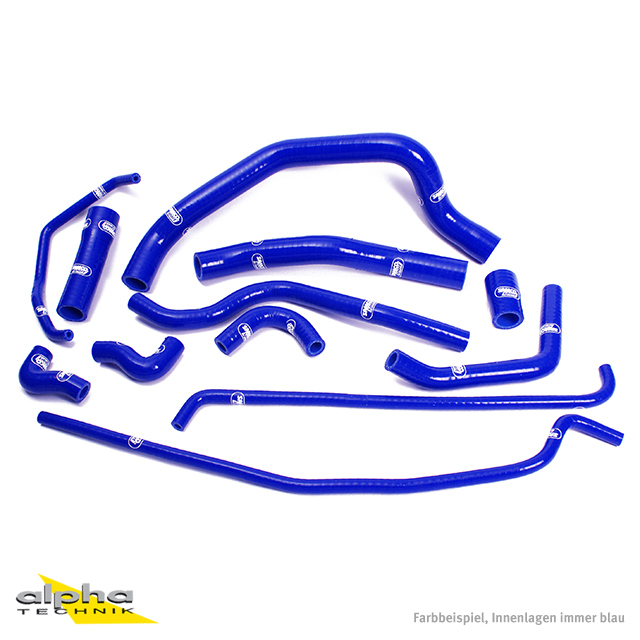 Siliconschlauch Kit blau f. Yamaha YZF1000R1, RN19