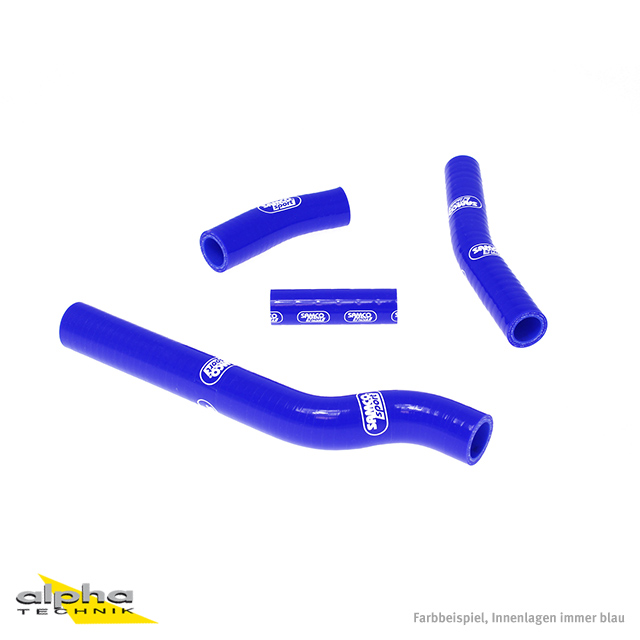 Siliconschlauch Kit blau Yamaha YZ450F und WR450F