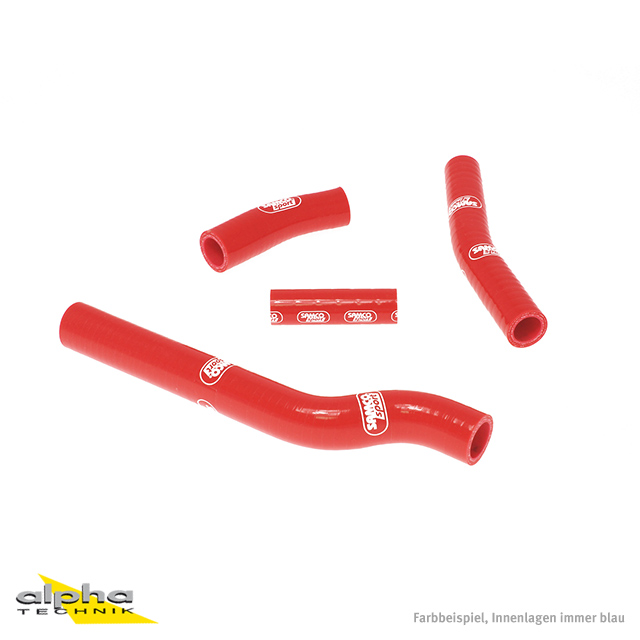 Siliconschlauch Kit rot f. Yamaha YZ450F und WR450