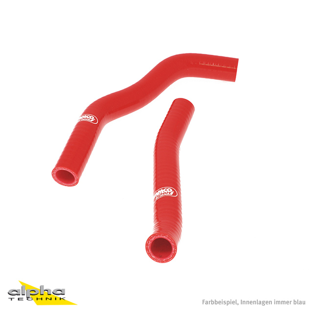 Siliconschlauch Kit rot Yamaha YZ85, 1997-18