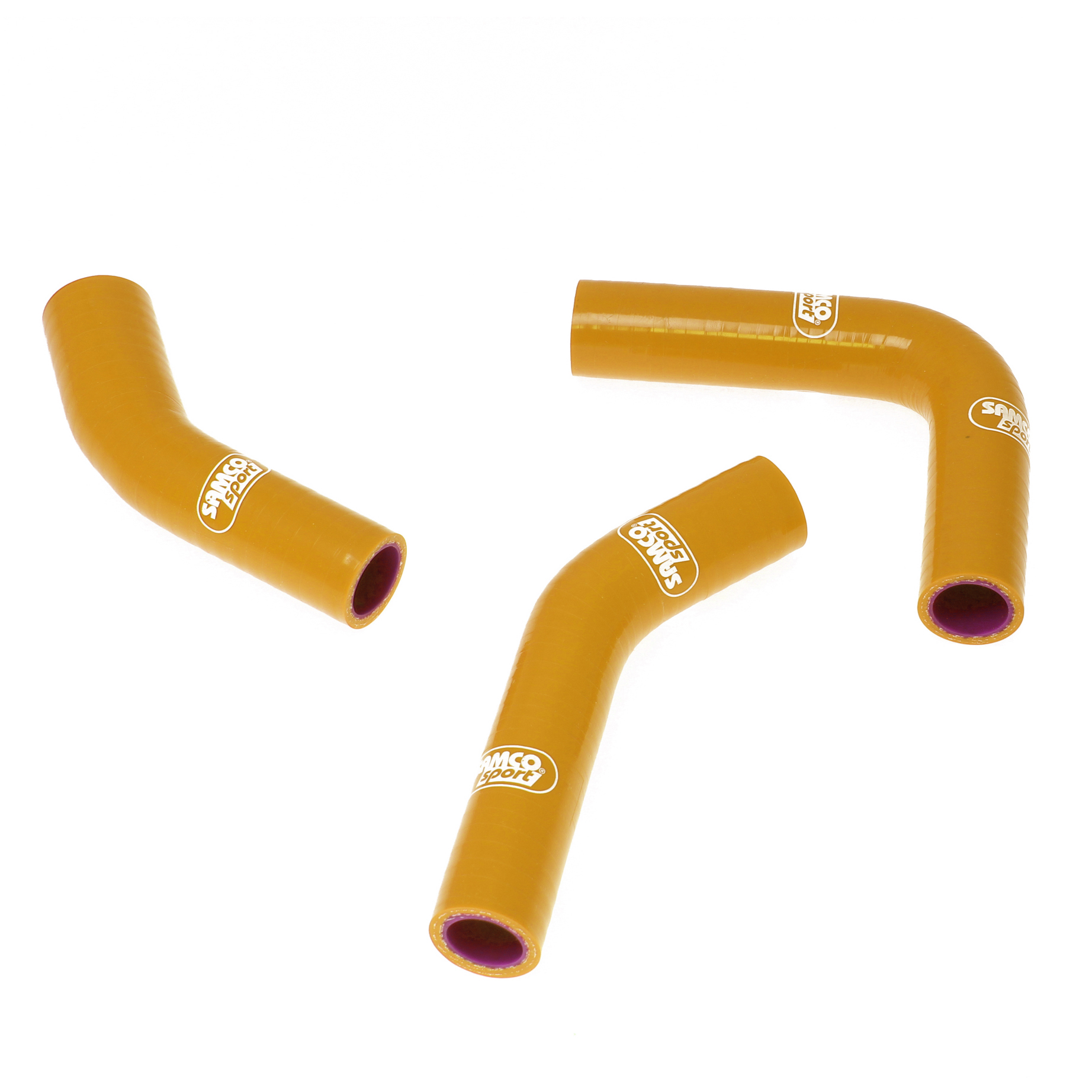 Siliconschlauch Kit orange Yamaha RD250/350, 80-85