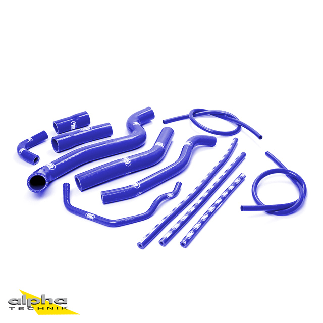 Siliconschlauch Kit blau Yamaha FZ1 (Fazer), RN16