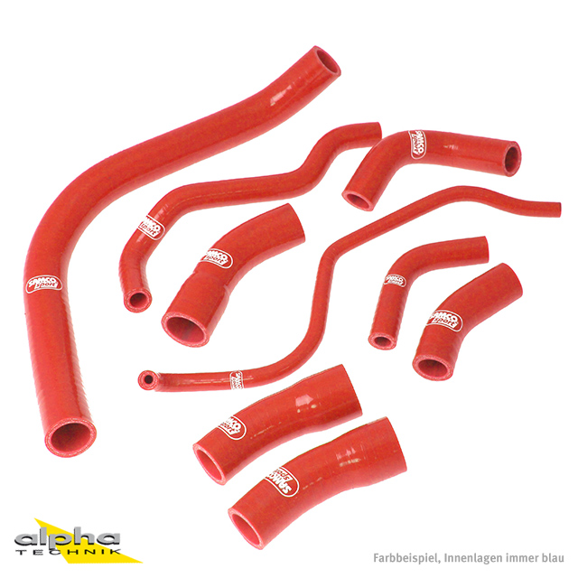 Siliconschlauch Kit rot Yamaha FZS1000 Fazer, RN06
