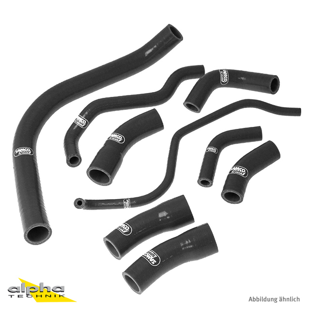 Siliconschlauch Kit schwarz Yamaha FZS1000 Fazer