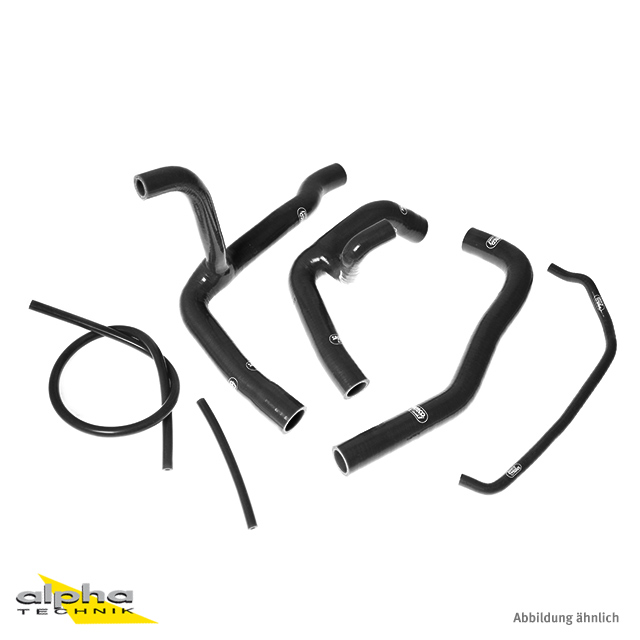 Siliconschlauch Kit schwarz Yamaha YZF-R6, 2006-24