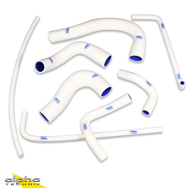 Siliconschlauch Kit weiß Yamaha MT09 Tracer/XSR900